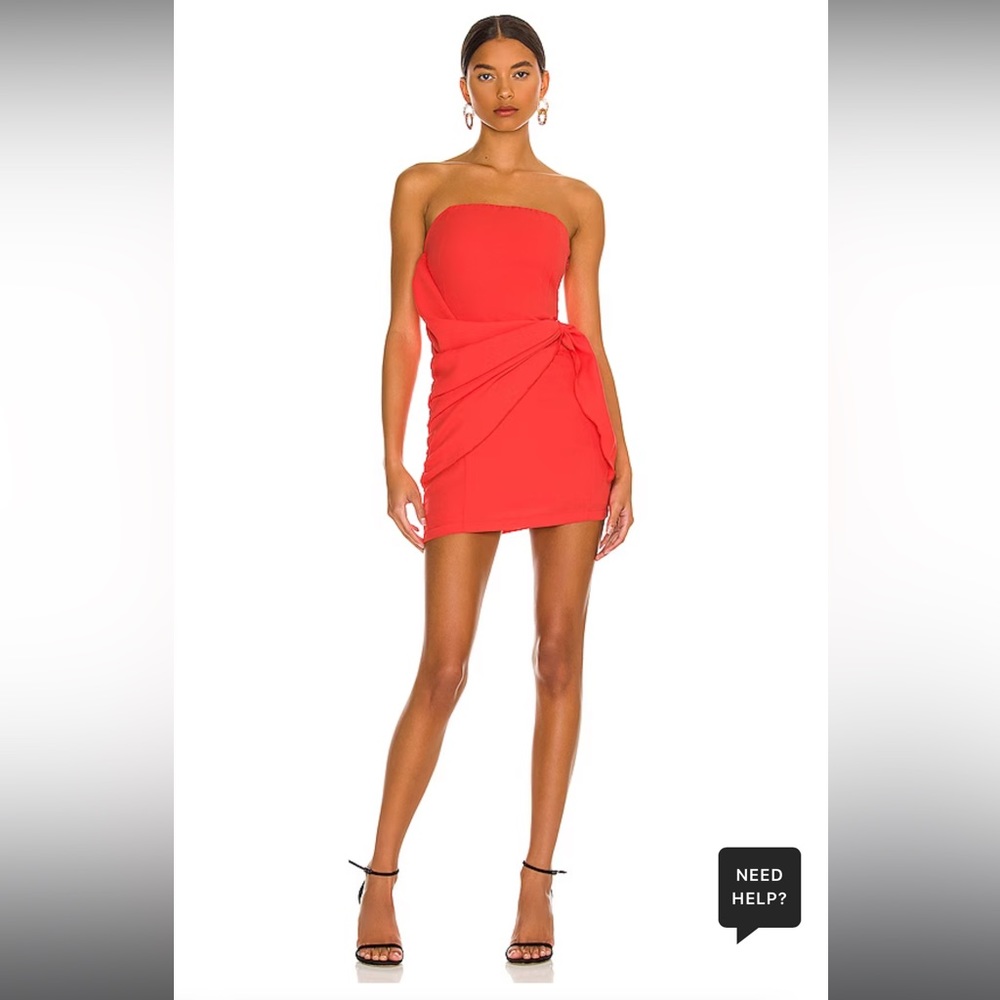 *worn once!* Superdown Andria Strapless Mini Dress XS